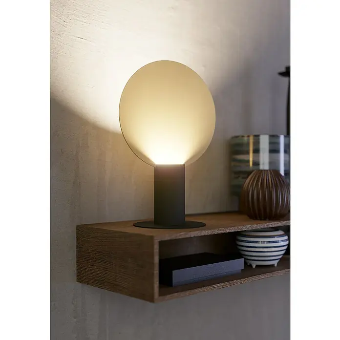 Eglo Tischleuchte - 4,5 W, Schwarz/Gold, GU10 - Stimmungsaufnahme