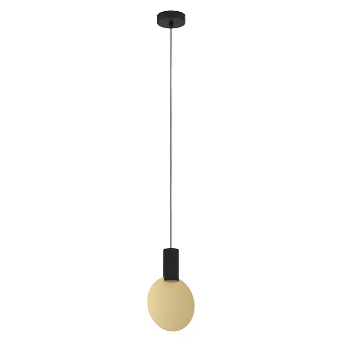Eglo Pendelleuchte - 4,5 W, Schwarz/Gold, GU10, 1 Stk. - Vorderansicht