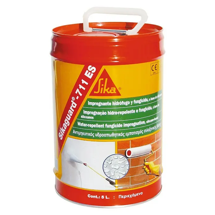 Sika Impregnación de paredes y fachadas Sikaguard-711 ES - 5 l