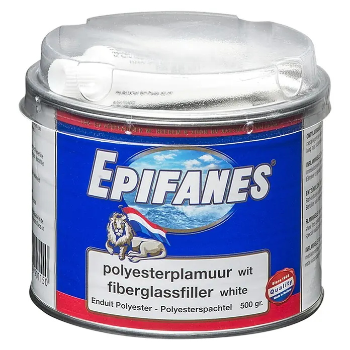 Epifanes Reparatieplamuur Polyester - 1,5 kg, Grijs - Vooraanzicht