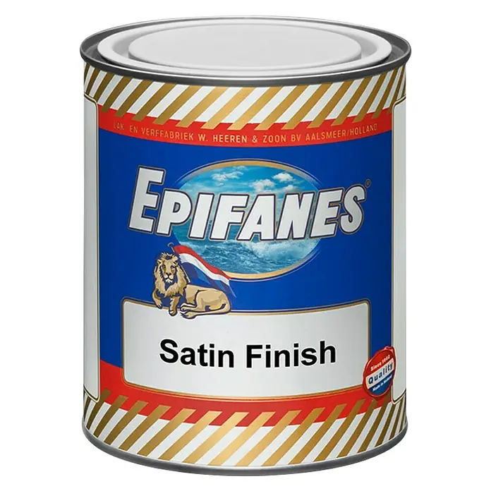 Epifanes Jachtlak Satin Finish - Wit, 750 ml - Vooraanzicht