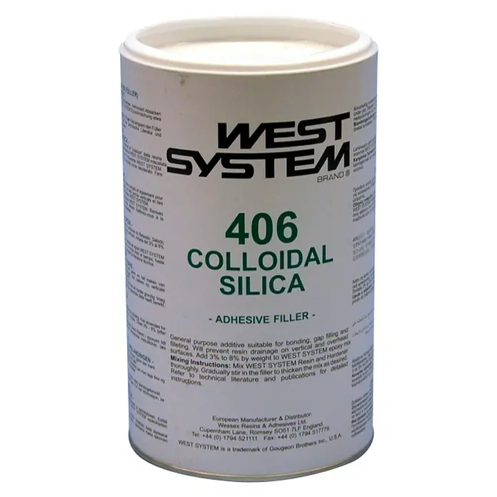 West System Vulmiddel 406 Colloidal Silica - Gebroken wit - Vooraanzicht