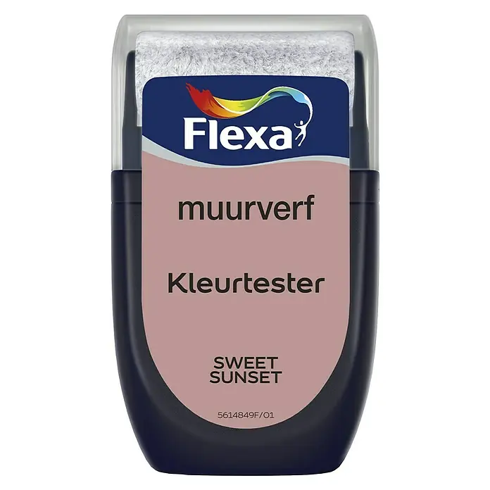 Flexa Kleurtester - Sweet Sunset, 30 ml - Vooraanzicht