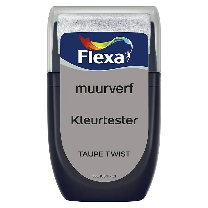 Flexa Kleurtester - Taupe Twist, 30 ml - Vooraanzicht