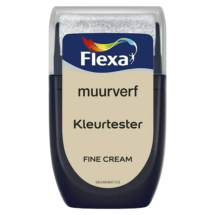 Flexa Kleurtester - Fine Cream, 30 ml - Vooraanzicht