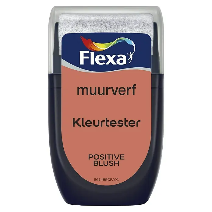 Flexa Kleurtester - Positive Blush, 30 ml - Vooraanzicht
