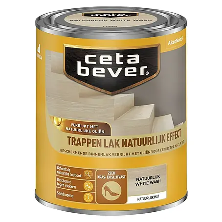 Cetabever  Trappenlak Natuurlijk Effect