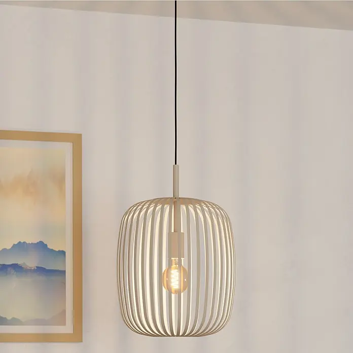 Eglo Romazzina Pendelleuchte - 40 W, Sand, E27, 1 Stk. - Bildausschnitt