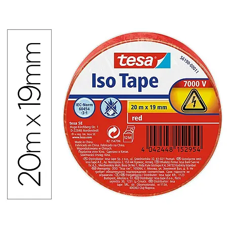 Tesa  Cinta aislante Iso tape