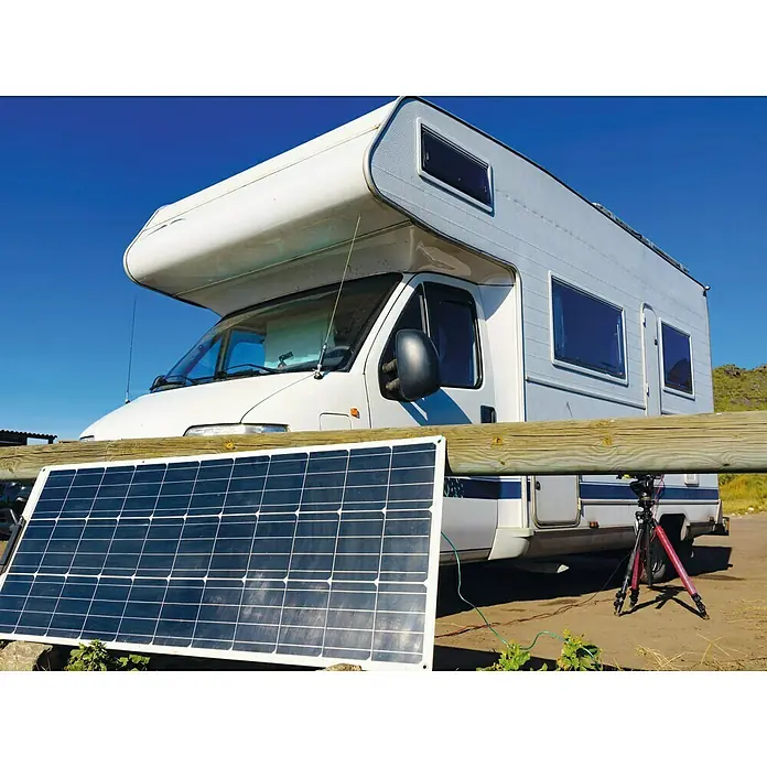 Solarmodul Komplettsystem - 200 W, 12 V, Passend für: 12 V Systeme - Anwendungsbeispiel