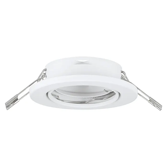 Eglo LED-Einbauspot Agulo - Durchmesser: 86 mm, Weiß - Diagonale Ansicht