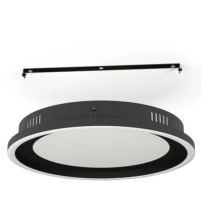 Eglo LED-Deckenleuchte CALAGRANO - 21,5 W, Schwarz - Detailaufnahme