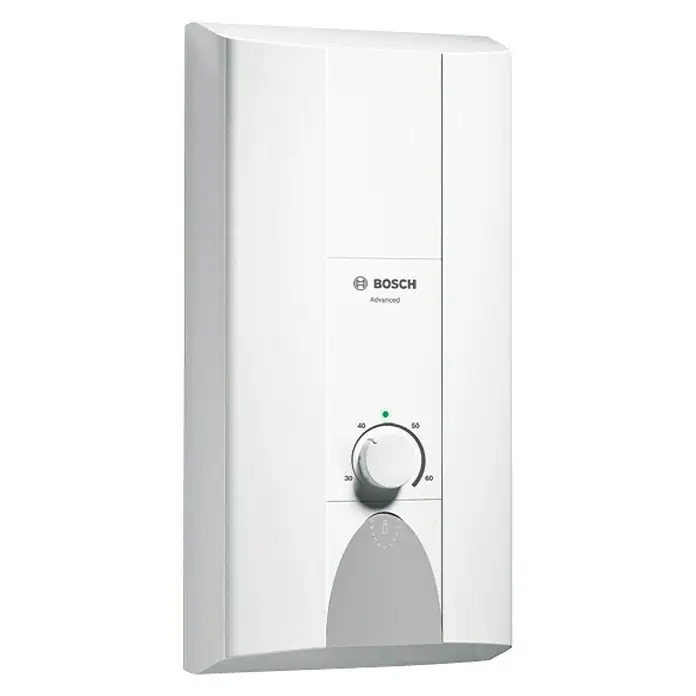 Bosch Durchlauferhitzer Tronic Advanced - 18/21 kW, 9,8/11,6 l/min, Elektronisch - Vorderansicht