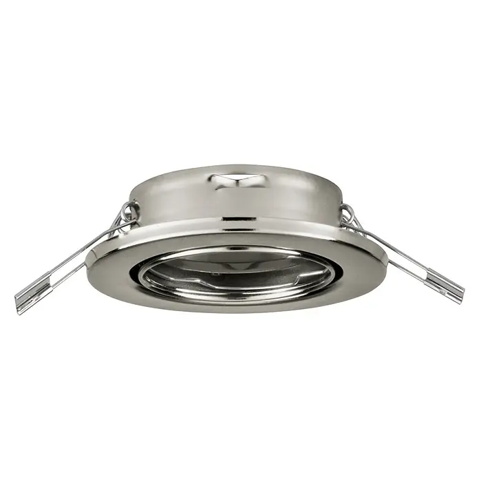 Eglo LED-Einbauspot Agulo - Durchmesser: 86 mm, Nickel-matt - Diagonale Ansicht