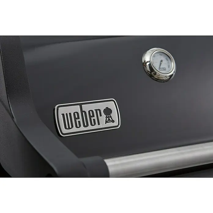 Weber Barbacoa de gas Spirit E-215 - Número de quemadores: 2, Superficie parrilla: 52 x 45 cm, 7,7 kW - Primer plano