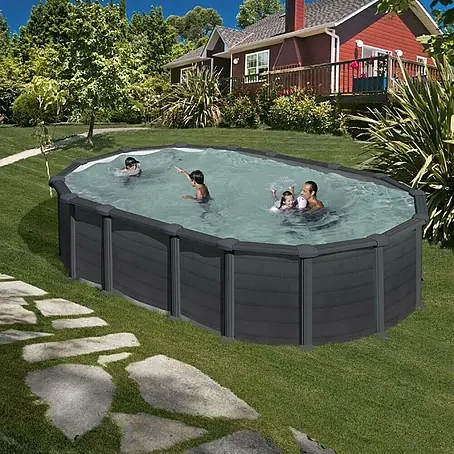 Gre  Piscina ovalada desmontable Capri