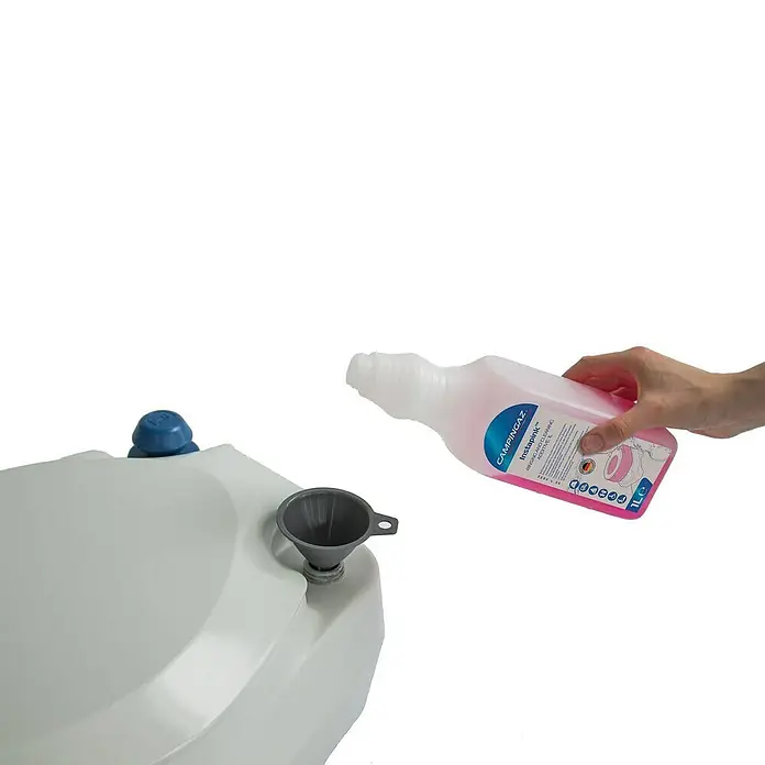 Campingaz WC para camping Portable - Capacidad depósito de residuos: 20 l - Producto en uso