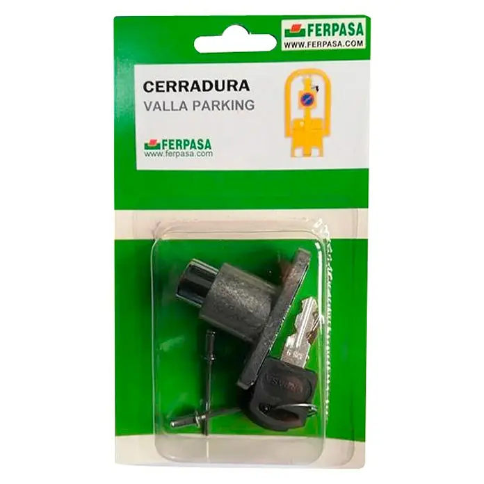 Cerradura - Apto para: Vallas de parking