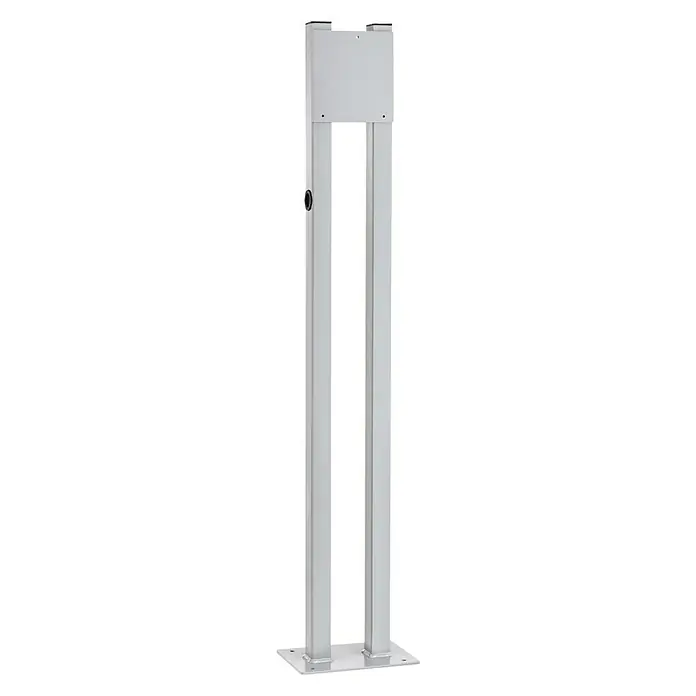 AEG Standfuß - Aluminium, Passend für: AEG Wallbox WB 11/22, WB 11/22 FI, WB 11/22 Pro - Diagonale Ansicht