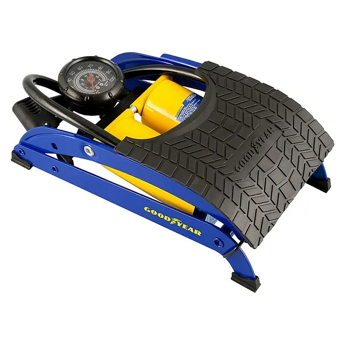 Goodyear Pedal de bomba GOD4011 - Manómetro, Apto para: Válvulas