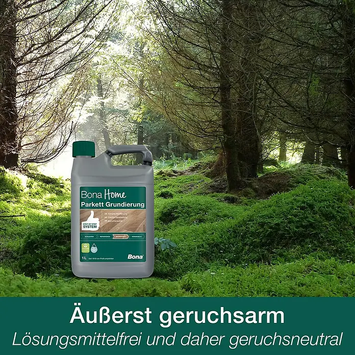 Bona Home Parkett-Grundierung - Farblos, 1 l - Informationsansicht