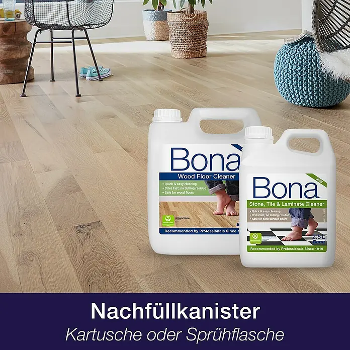 Bona Reinigungsmittel - 4 l, Nachfüllkanister - Informationsansicht