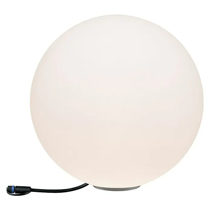 Paulmann Plug & Shine LED-Außenleuchte Globe - Durchmesser: 40 cm, 1-fach, Warmweiß, IP67