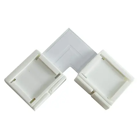 Alverlamp  Conector en L para tiras LED RGB