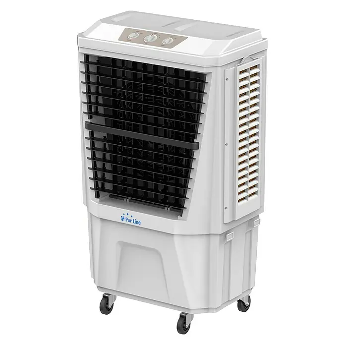 Purline Climatizador evaporativo Rafy 180 - Blanco, Altura: 118 cm, 160 W - Vista angular