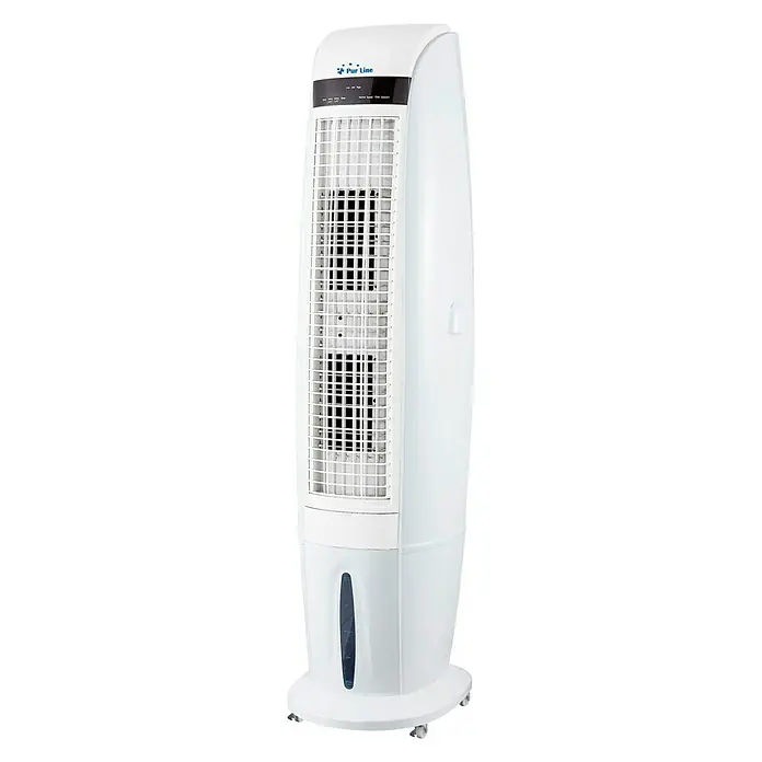Purline Climatizador evaporativo Rafy 170 - Blanco, Altura: 170 cm, 350 W - Vista angular