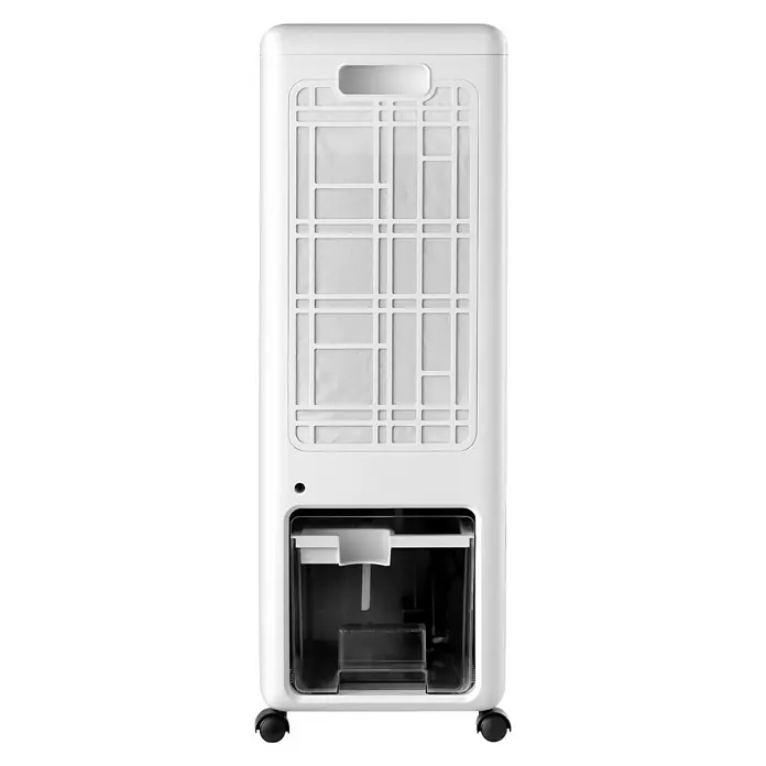 Purline Climatizador evaporativo SC - Blanco/Negro, Altura: 79 cm, 140 W - Vista frontal