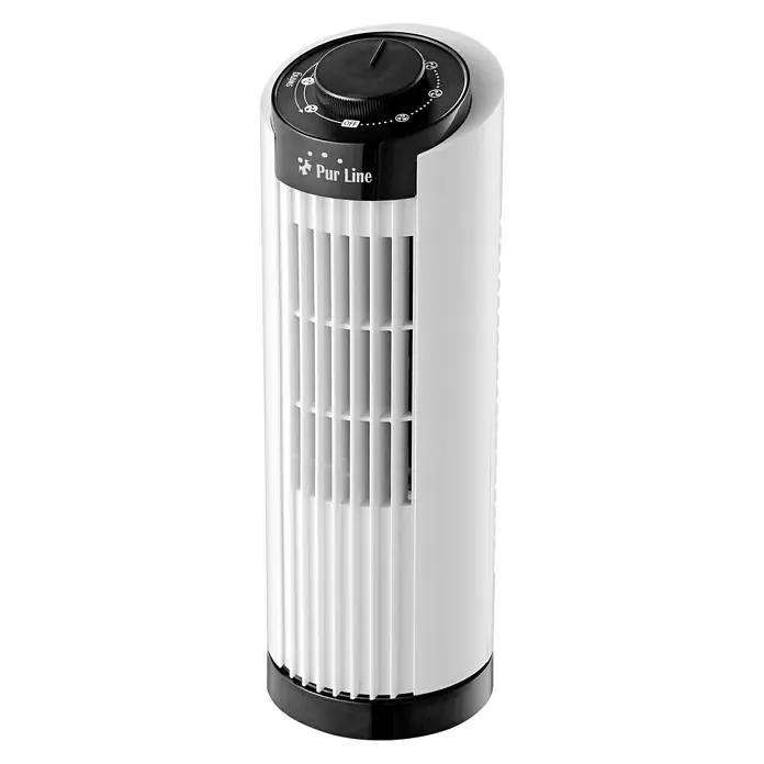 Purline Ventilador de torre Mini Venty TO 10 - Blanco, Altura: 33 cm, 10 W - Vista angular