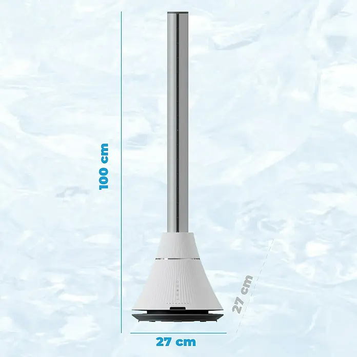 Purline Ventilador de torre Venty TO 100 - Blanco, Altura: 100 cm, 100 W - Dibujo técnico