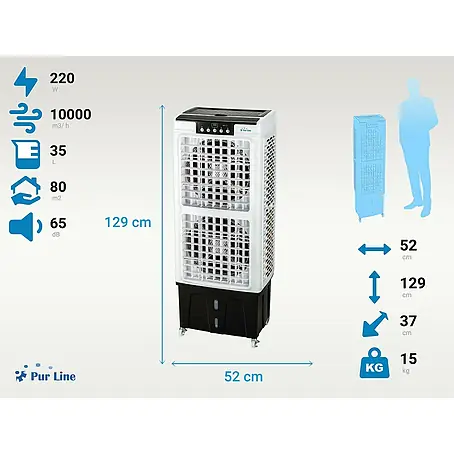 Purline  Climatizador evaporativo Rafy 220