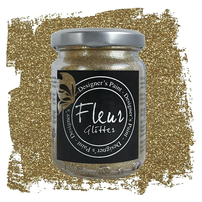 Fleur Purpurina Glitter - Champagne, 90 g, Brillante - Vista frontal