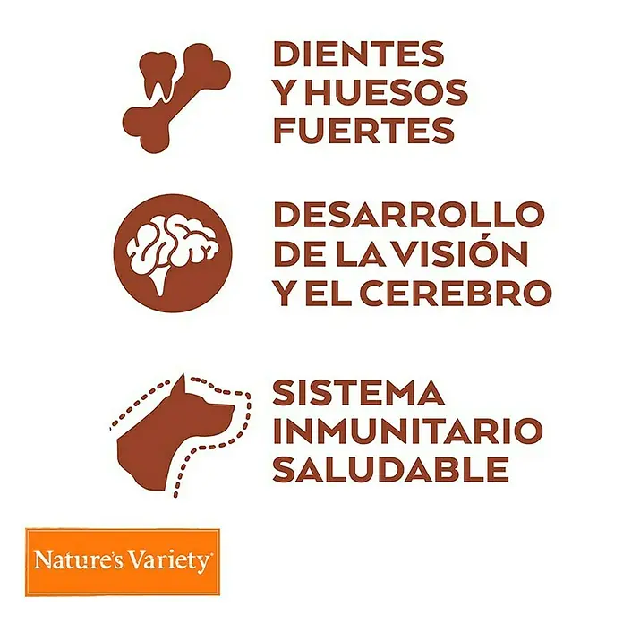 Nature's Variety Pienso seco para perros Original Junior - 2 kg, 2 meses - 12 meses, Salmón - Información del producto