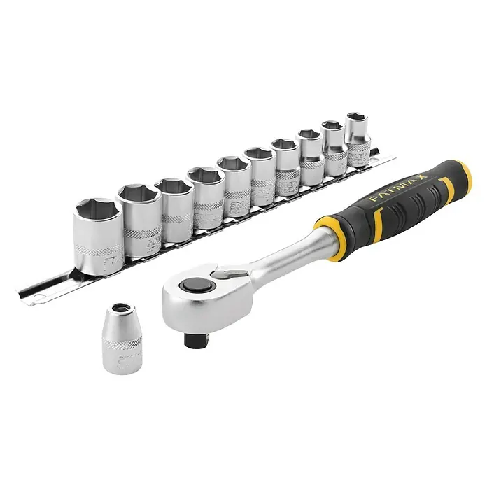 Stanley FatMax Set de llaves de vaso FMMT82680-0 - 22 pzs. - Vista angular