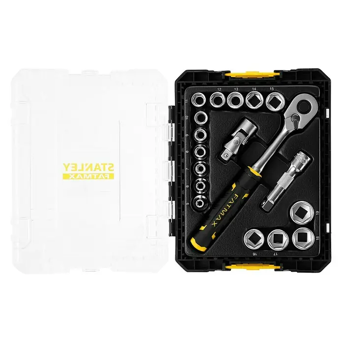 Stanley FatMax Set de llaves de vaso FMMT98102-0 - 18 pzs. - Vista descendente