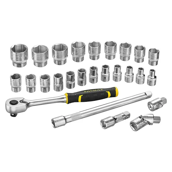 Stanley FatMax Set de llaves de vaso FMMT98103-1 - 26 pzs. - Vista angular
