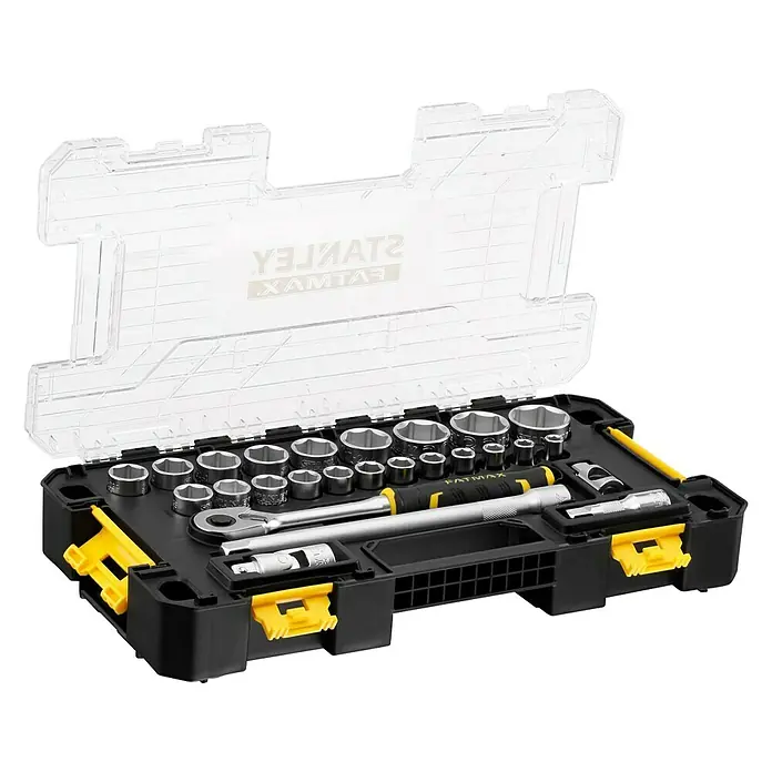 Stanley FatMax Set de llaves de vaso FMMT98103-1 - 26 pzs. - Vista angular
