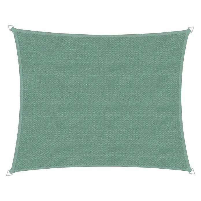 Windhager Sonnensegel Capri - L x B: 3 x 4 m, Rechteckig, Grün - Vorderansicht