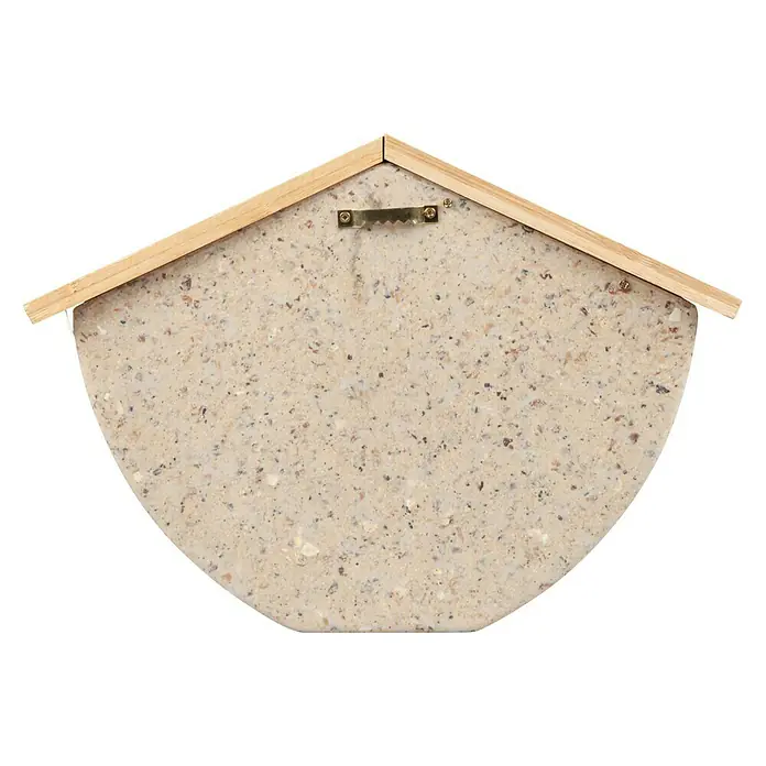 Windhager Nistkasten Recovery Öko - 16 x 25 x 19,6 cm, Natur, Wildvögel - Rückansicht