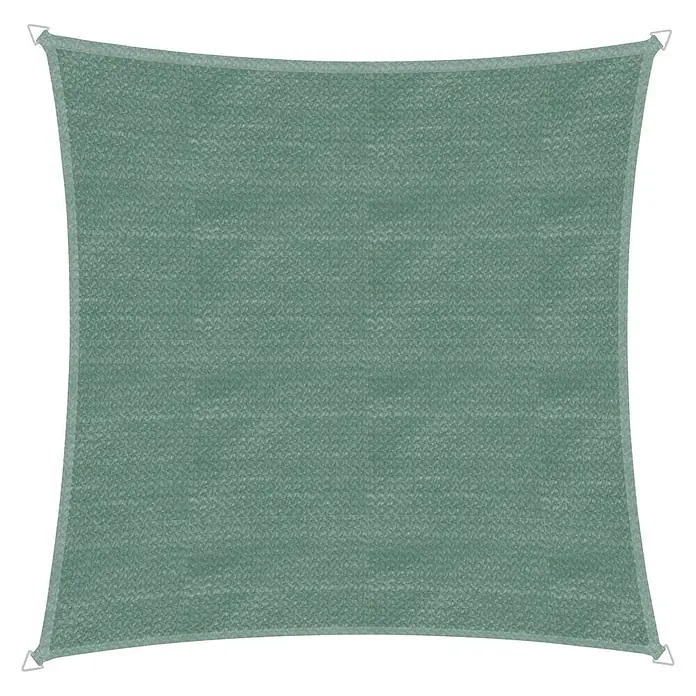 Windhager Sonnensegel Capri - L x B: 4 x 4 m, Quadratisch, Grün - Vorderansicht