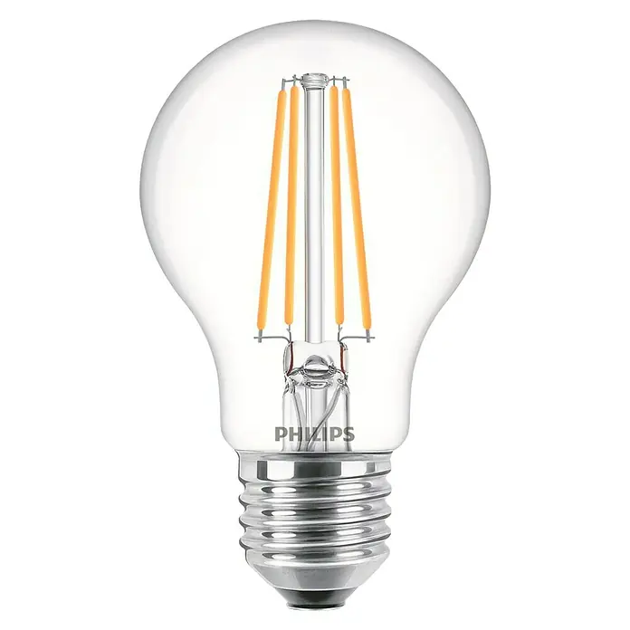 Philips Bombilla LED Vintage - 7 W, E27, Color de luz: Blanco frío, Redonda