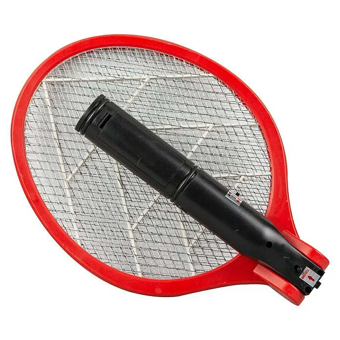 Windhager Elektrische Fliegenklatsche ACCU COMFORT - Fliegen, L x B x H: 40,5 x 21,5 x 4,8 cm - Diagonale Ansicht