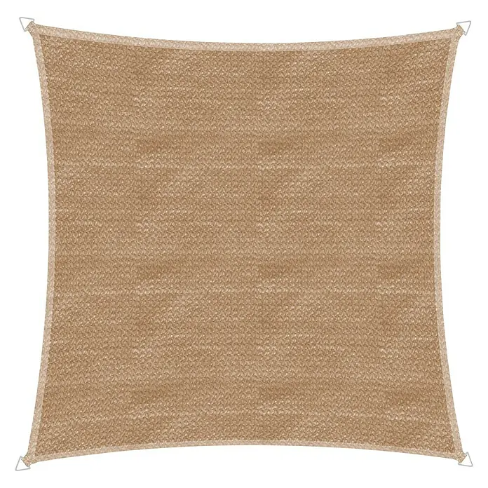 Windhager Sonnensegel Capri - L x B: 5 x 5 m, Quadratisch, Schilf - Vorderansicht