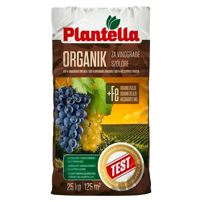 Plantella Gnojivo za vinograde Organik - 25 kg - Pogled sprijeda