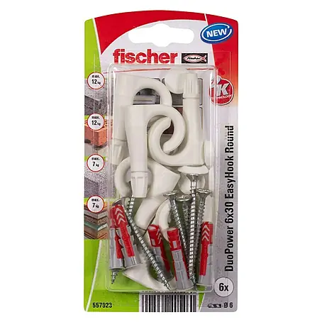 Fischer Duopower Hembrilla abierta EasyHook