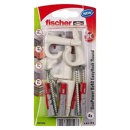 Fischer Duopower Hembrilla abierta EasyHook
