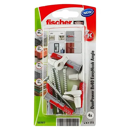 Fischer Duopower Alcayata EasyHook